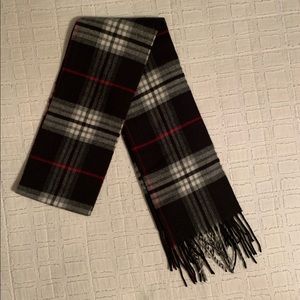Unisex Burbery-pattern scarf